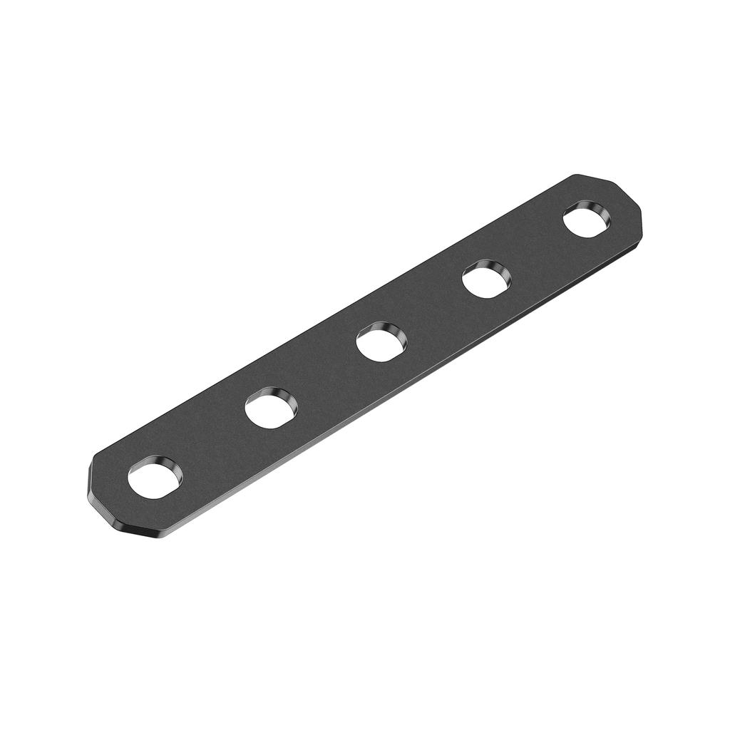 Kaedear Motorcycle Universal Stainless 2mm Universal Set of Custom Brackets x 5 x 20 x Brackets, Steel, Thick, Fit, 2, (KDR-YX-S15-5M8) (M8 Holes/150