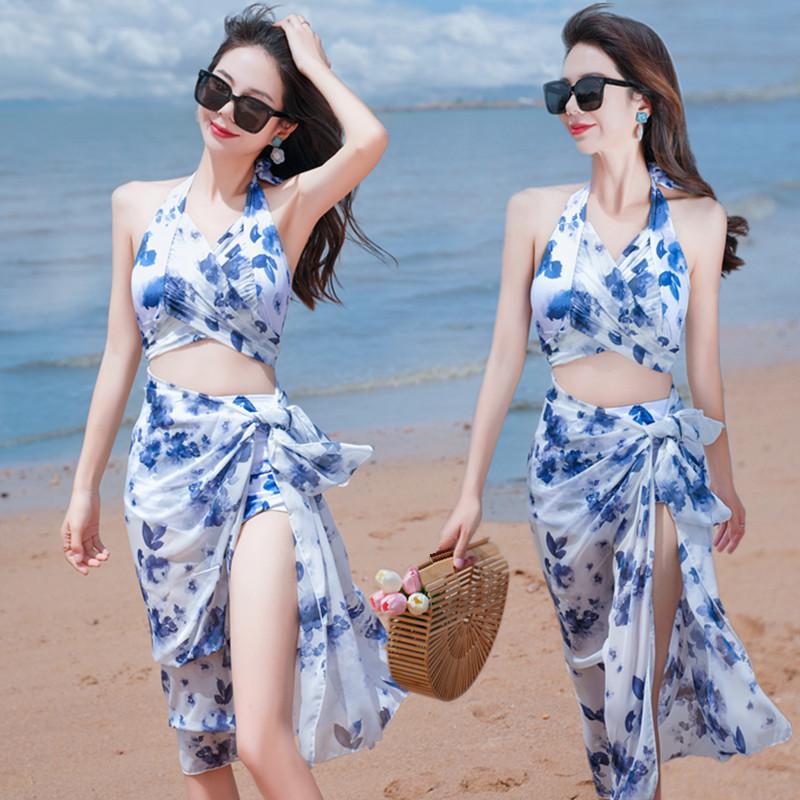 

Women s High-End Three-Piece Bikini Set - European & American Style L (105-118 Jin)