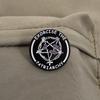 Witchy Feminist Enamel Pins Exorcise The Patriarchy Brooches Lapel Badges Punk Gothic Jewelry Gift for Friends