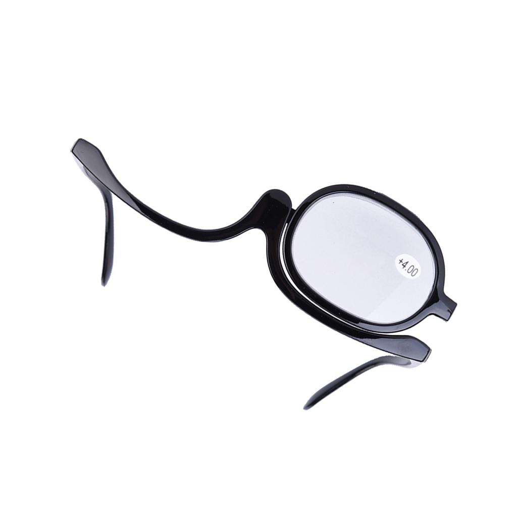 Magnify Eye Makeup Glasses Single Lens Rotating Glasses Women Makeup Essential Tool #7