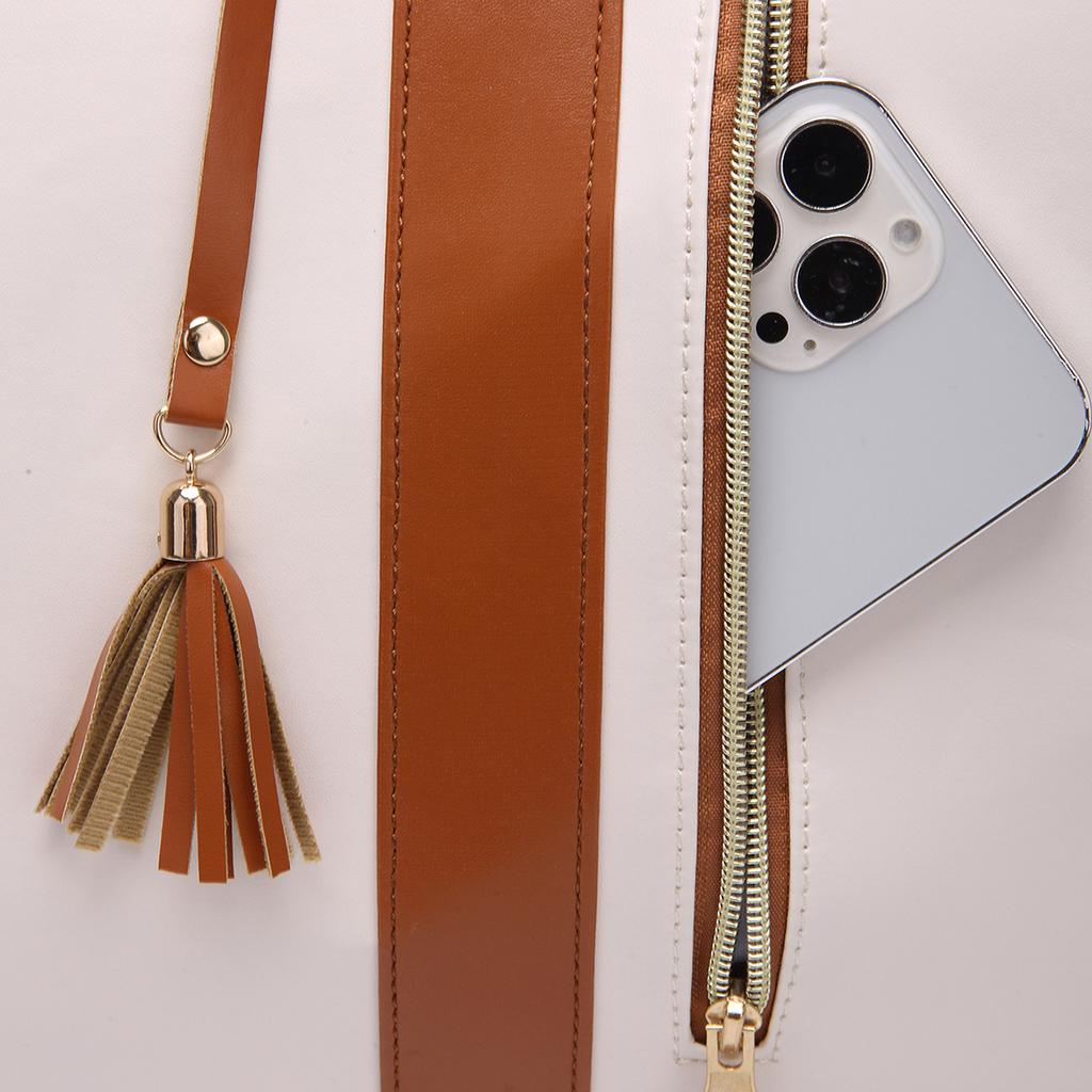 Praktische Kleidertasche zum Mitnehmen Große Reisetasche aus PU-Leder