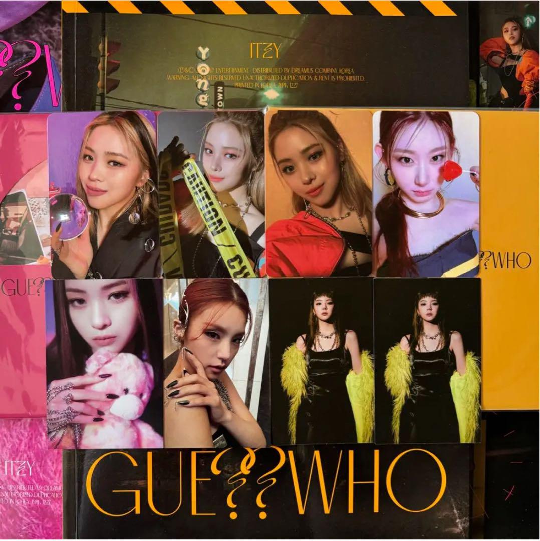 

[USED] ITZY GUESS WHO First Press Bonus Album 3 Sets