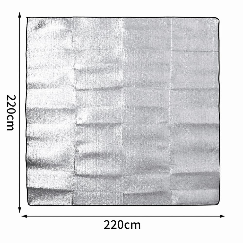 Aluminum Film Moisture-Proof Mat Foldable Camping Mat Portable Picnic Mat