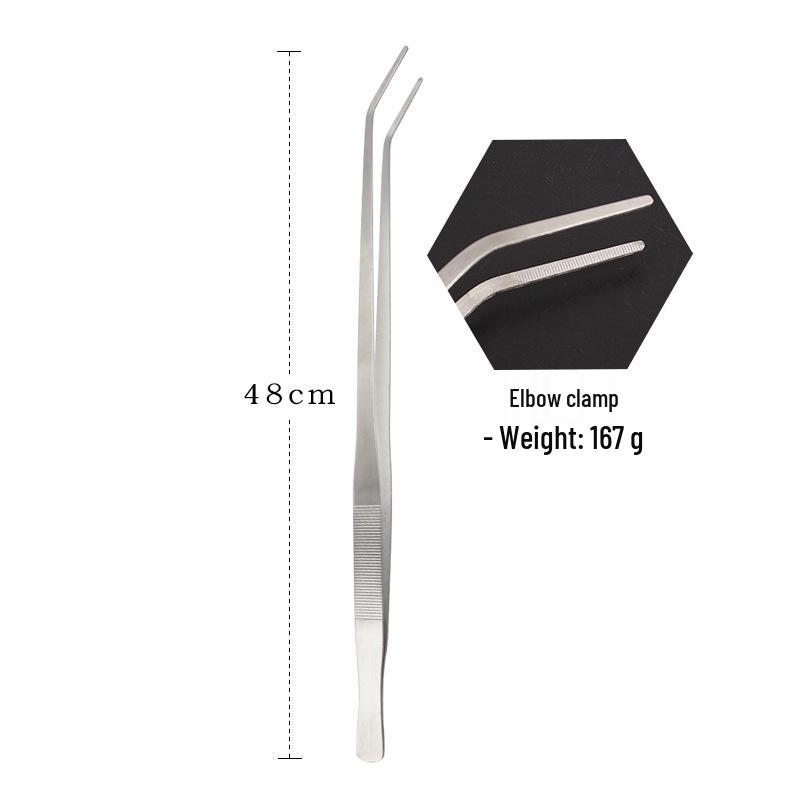 Reptile & Aquatic Plant Fine Tweezers Set: Multi-Specification Pet Feeding & Landscaping Tools