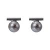 Autumn And Winter Shijia Pearl Earrings, Coffee Color Maillard Earrings, Niche Retro Temperament, Versatile Foreign Style, Advanced Sense Earrings