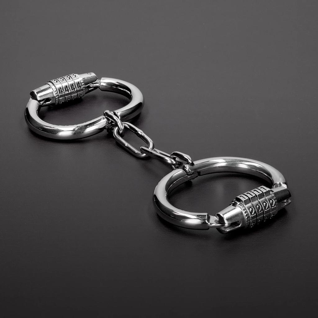 Steel - Handcuffs with combination lock