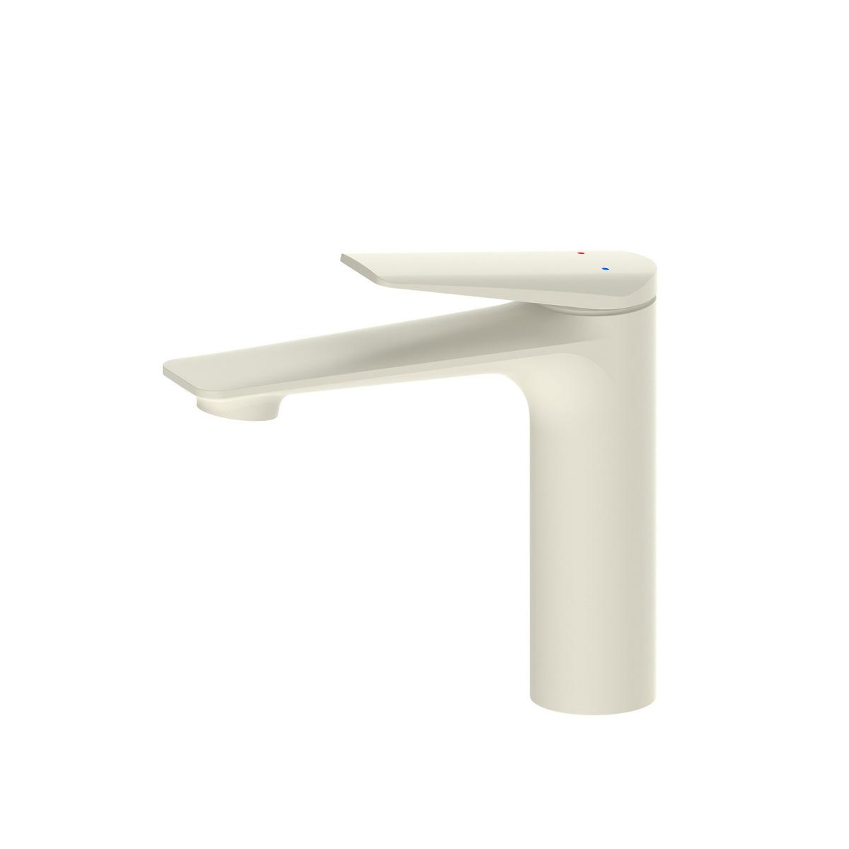 Basin Faucet Washbasin Hot Cold Dual Use Deck Mounted Single Handle Copper (White,Brass)