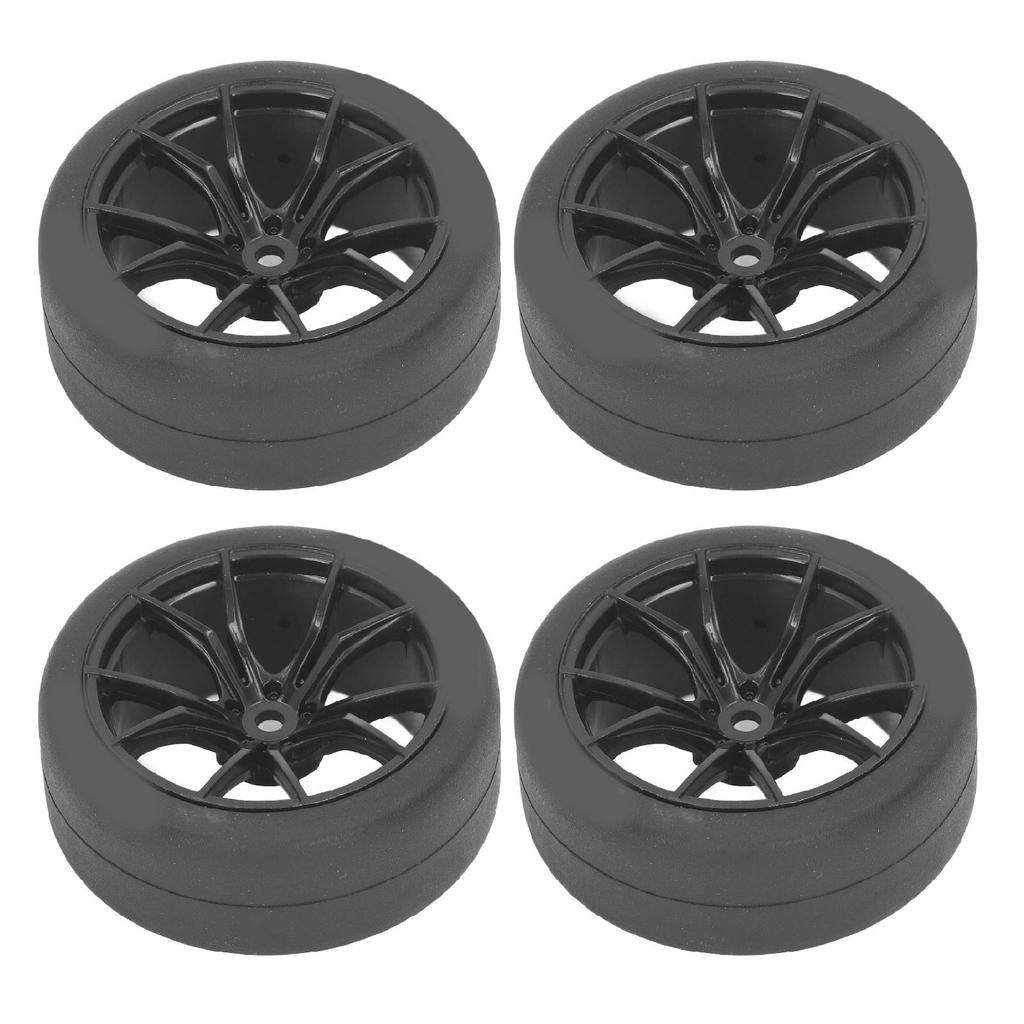 4PCS RC Car Tires Strong Cushioning Universal Fit for TAMIYA TT01 TT02 XV01 XV02 HSP 94123 94122 1 10 Remote Control