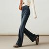 SOFSIL 2026 Spring High-Waist Flared Jeans for Women