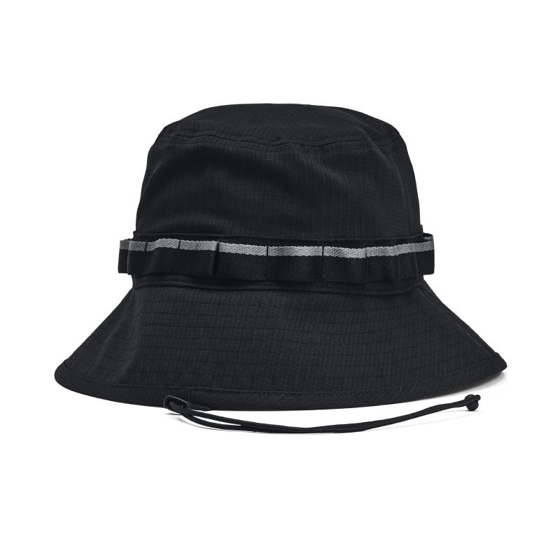 Under Armour Brightly Colored Polyester Fisherman Hat Men Hats Black 1383434-1