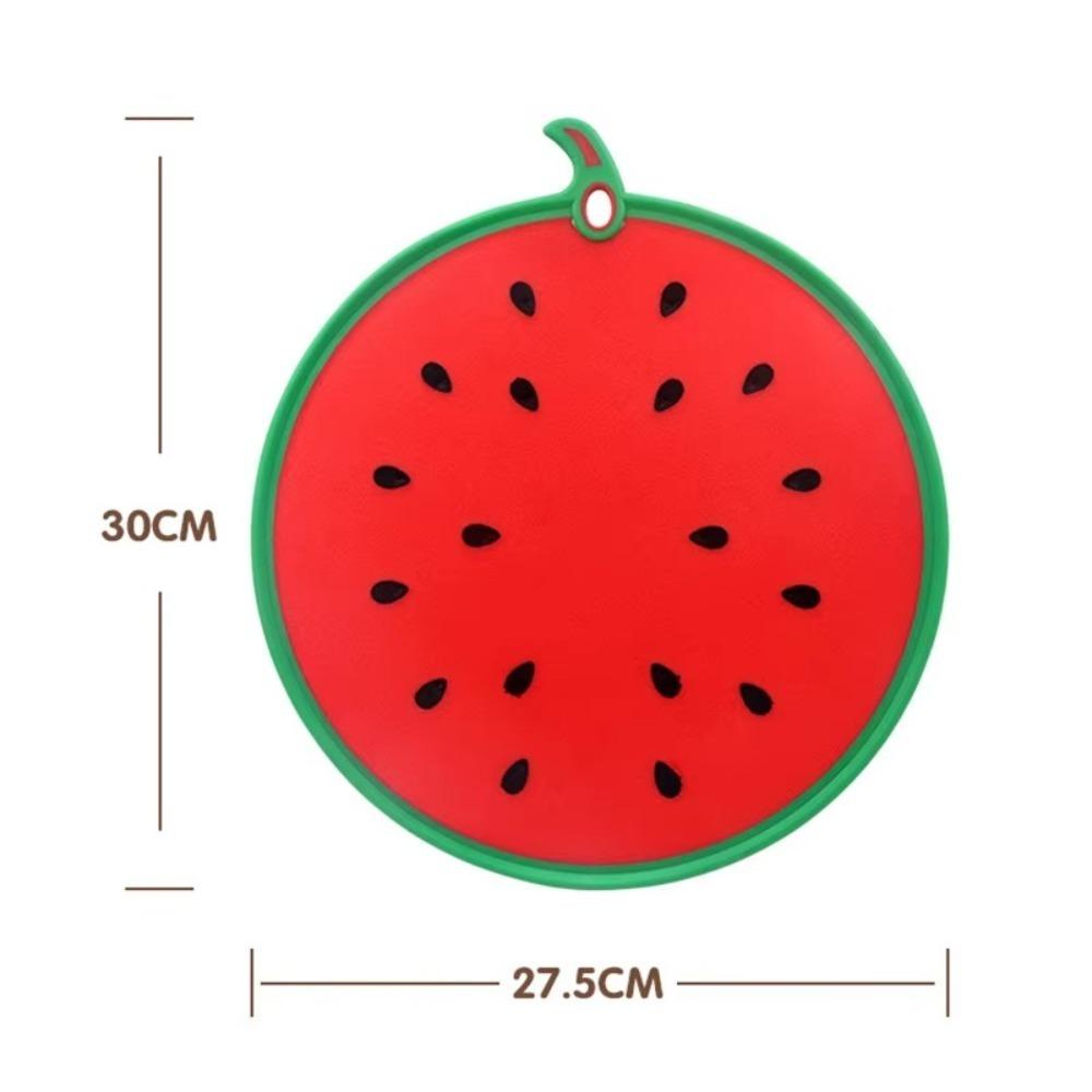 Creative Cartoon Vegetable Board Fruit Shape Plastic Chopping Board Food Grade PP Double-Sided Cutting Board Baby Food