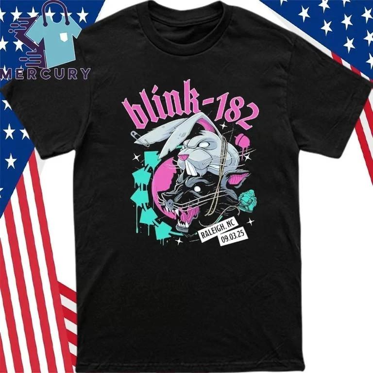 Blink 182 Sept 3 2025 Raleigh NC T-Shirt Unisex T-Shirt XXXXL