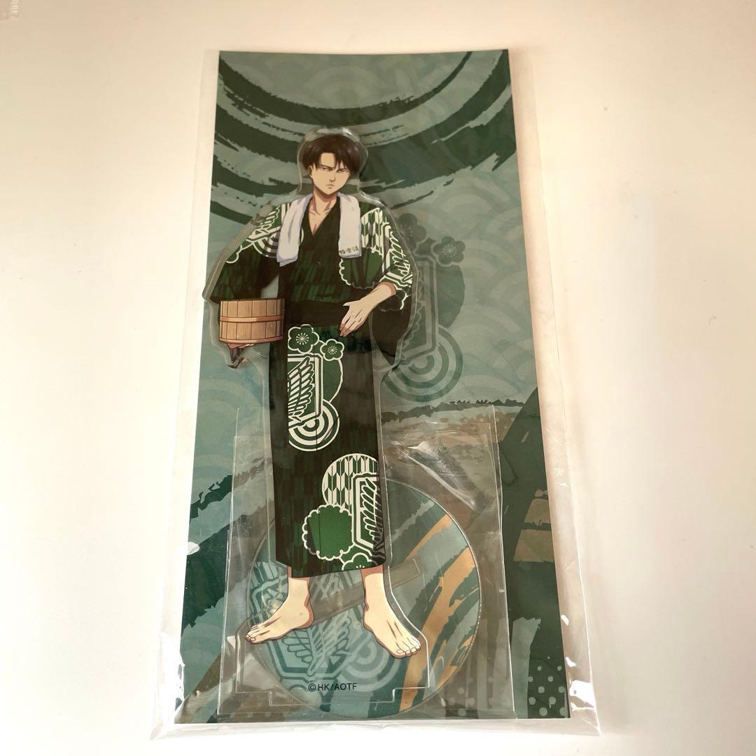 Used [Good Condition] Attack on Titan Gokurakuyu RAKU SPA Acrylic Stand Levi