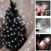 Christmas Lights, Christmas Decorations Snowflake String Lights 19.6 Ft 40 LED Fairy Lights Battery Operated Waterproof for Xmas Garden Patio Bedroom