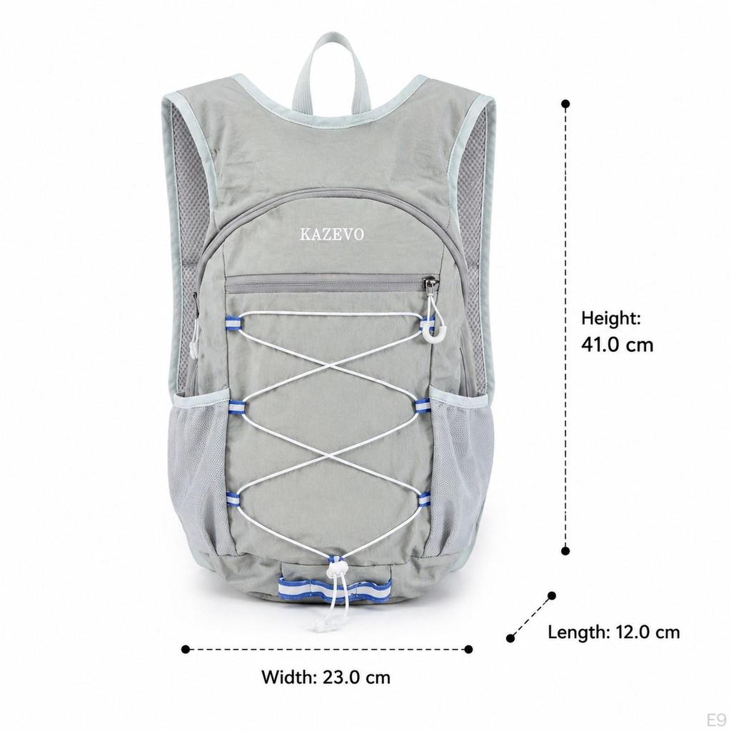 Zaino da Escursionismo Compatto e Ultraleggero in Nylon con Scomparti Multipli per Uomo