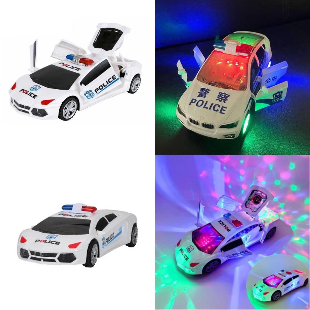 Police Car Kids Toy With Featuring Colorful Lighting And Sound Design Gift For