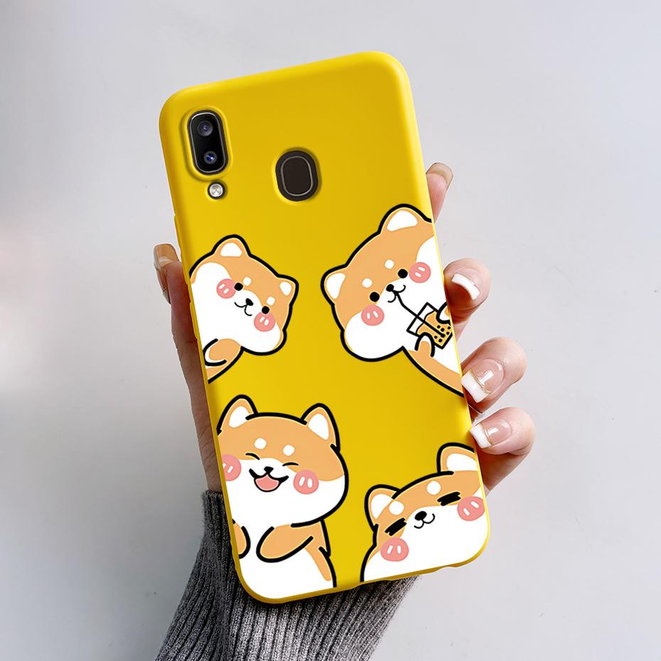 Case For Samsung Galaxy A20 A20e A20s Case Stylish Painted Soft TPU Phone Case For Samsung A20 A 20 20s 20e A205 A202 A207 Cover