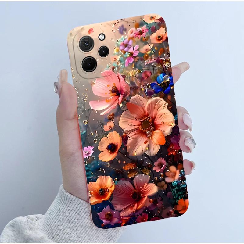 For Huawei Nova Y61 Case Soft Silicone TPU Cute Panda Phone Back Cover For Huawei Nova Y 61 62 Y61 Y62 Plus Case NovaY61 Fundas