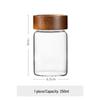 ZISIZ Screw Lid Glass Storage Jars