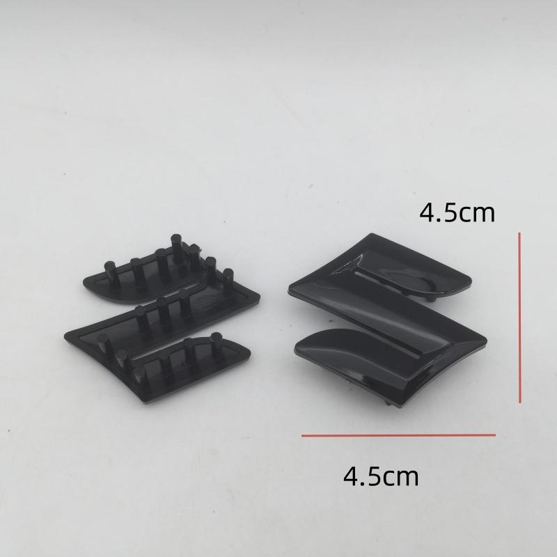 1pcs 3D ABS 45mm 49mm for Suzuki car Emblem Steering Wheel Center cover Badge sticker Decal Styling Auto accessories