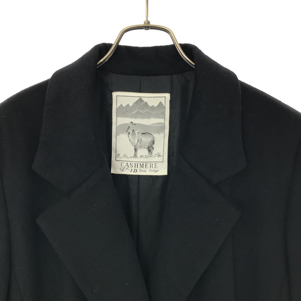 Japán kasmír Gyapjú kabát fekete Női Használt