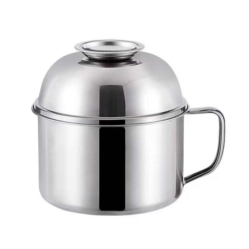 ZISIZ 304 Stainless Steel Double-Layer Lunch Container