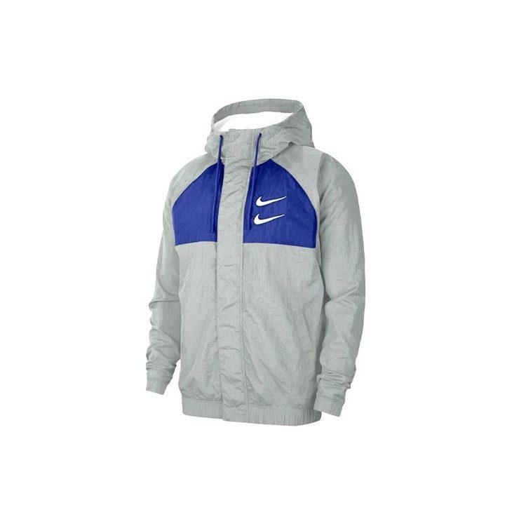 Nike Jackets Men's Gray Hooded Moderate Other CJ4888-073