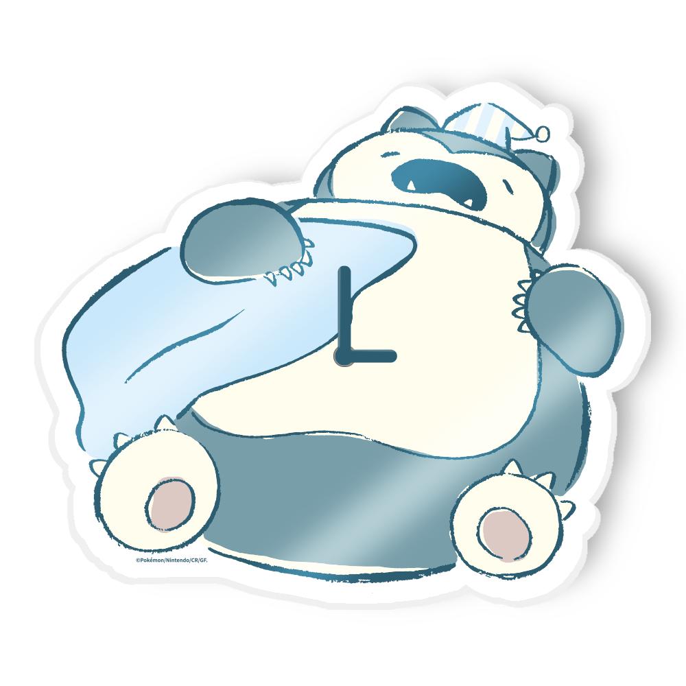 [Pokemon] Pokemon Store  Pokemon in a Dream  Snorlax Acrylic Wall Clock
