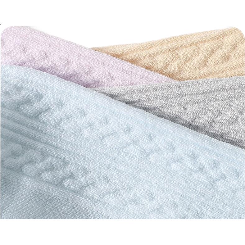 LangSha Women's Short Socks, Cotton Boat Socks, Summer Thin Comfortable Breathable Solid Color Simple Invisible Socks, 5 Pairs