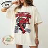 Latest Spider-Man Brand New Day Scorpion Villain Mutation Crisis Poster Tee Distressed Oversized Streetwear Casual Loose Female Male Clothing