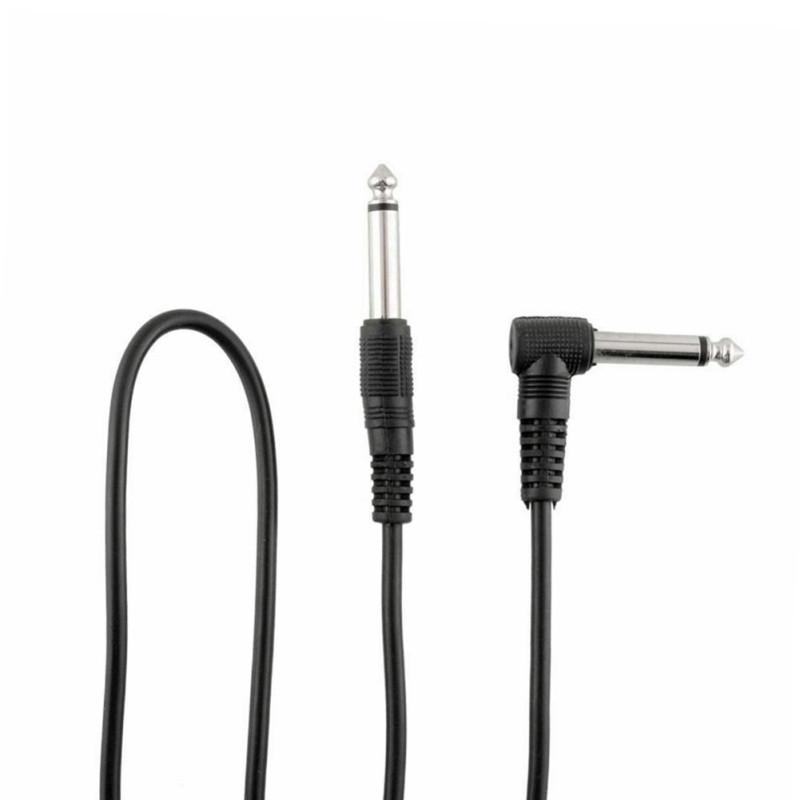 3m 10ft Elektrische Gitarre Verstärker Kabel Rauschunterdrückungs Adapter 6.35mm Stecker für Musikinstrument