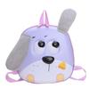 Dog Childrens Cute Hard Shell Backpack Fabric Embroidered Details School Use