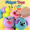 Nuevo -Smushers Squishy, Juguete Squishy Cara de Perro Intercambiable Curiosidades, Suave Moldeable Lindo Rebote Lento Juguete para Apretar Diversión para Adultos Regalos Juguete-