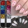 New Nail Glitter Sequins 12 Compartment Mini Polka Dot Round Sequins Nail Sequins