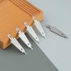 100 Pcs Needle Threader Stainless Steel Needle Threader Sewing Supplies Hand Sewing Needle Threader Tool for Craft