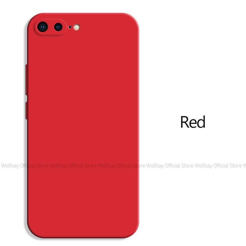 Für iPhone 7 Plus Hülle Für iPhone 7 8 Plus Hülle Luxus TPU Stoßfest Flüssigsilikon Schutzhülle für iPhone 7 Plus