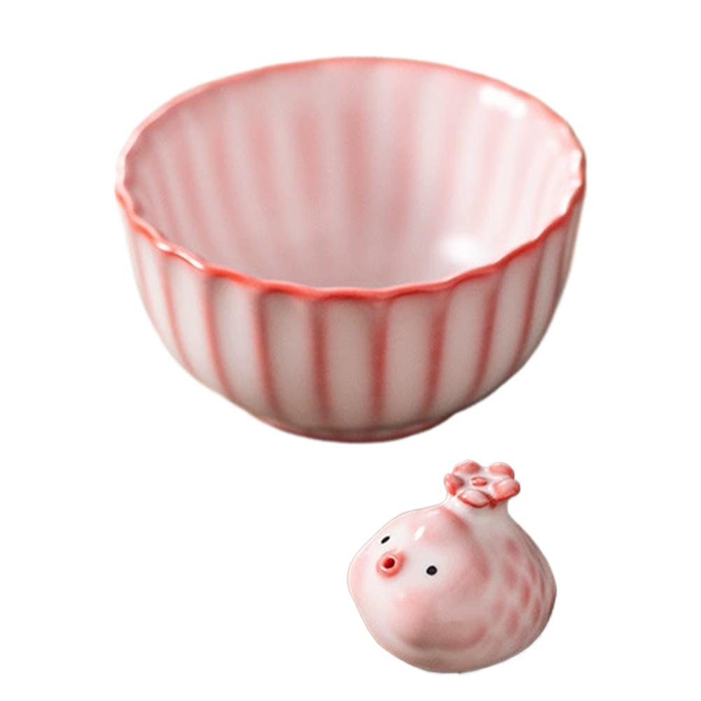 1 Stück Virale Blase Fisch Keramik Teetasse Rosa Schweinchen Form Kreatives Teehaustier Für Büro Schreibtisch Deko Lebensmittelecht Sicheres Material Zubehör