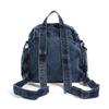 Vintage Denim Backpack Rivet Shoulder Bag Student Schoolbag Class Commuter Backpack