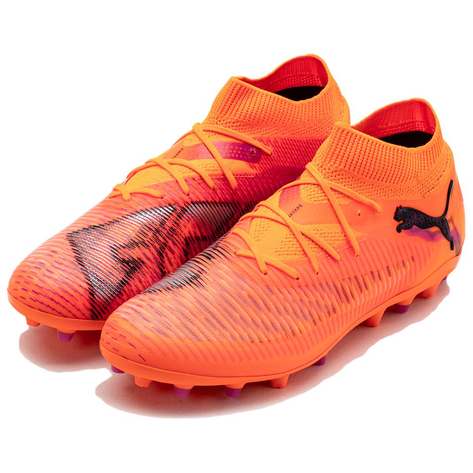 Puma Future 8 Pro Comfortable Sports MG (Rubber Short Studs) Football Shoes Men Football Shoes Orange 108590-03