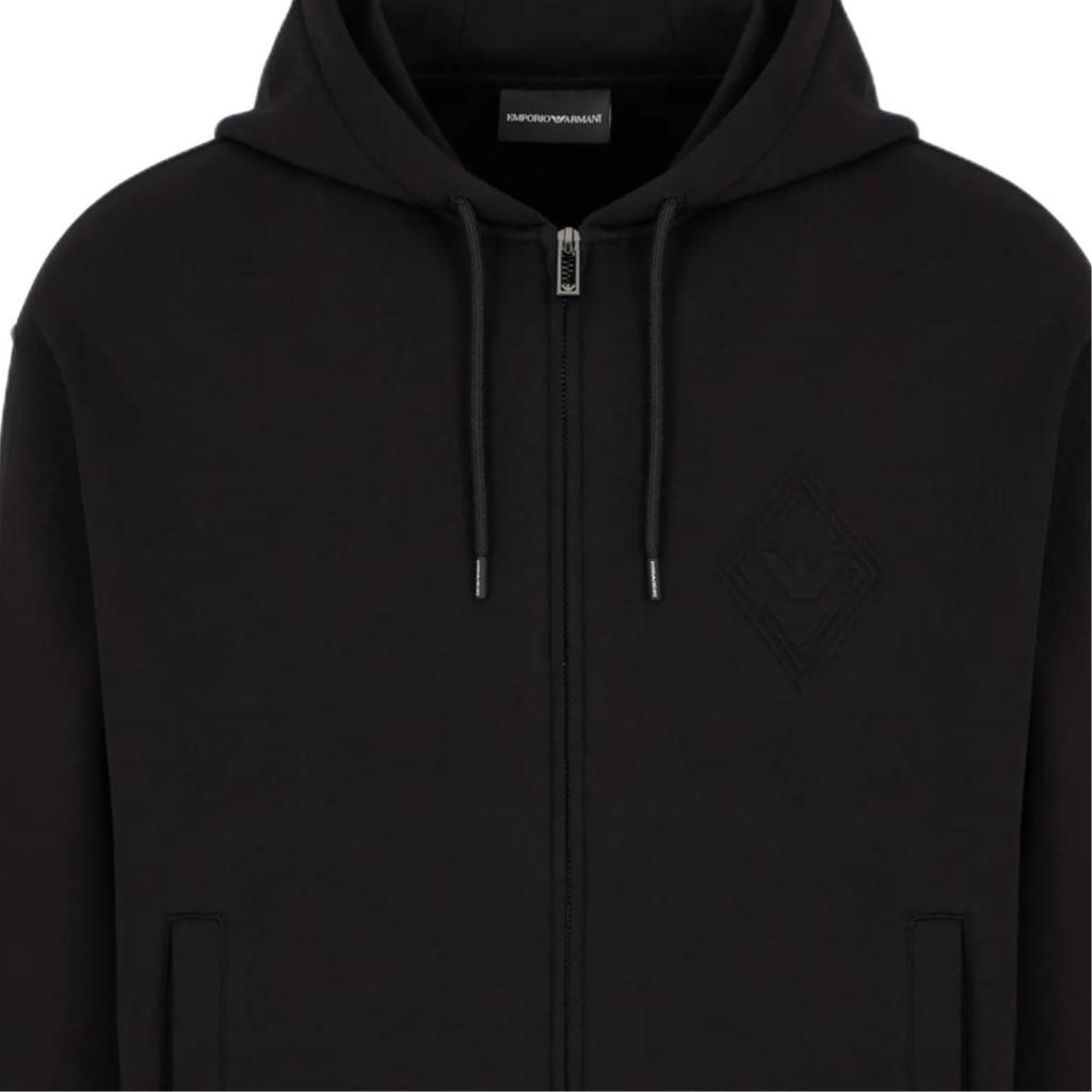 Emporio Armani Logo Embossed Hoodie EM001122-AF10013-UC001