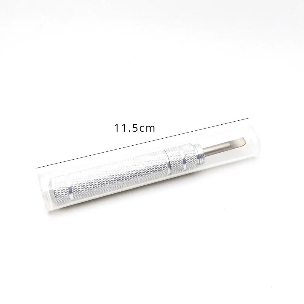 1 Stück Uhrenbodenöffner Messer Uhr Uhr Batteriewechsel Drücker Gehäusebodenentferner Hebelmesser Metall Reparaturwerkzeug