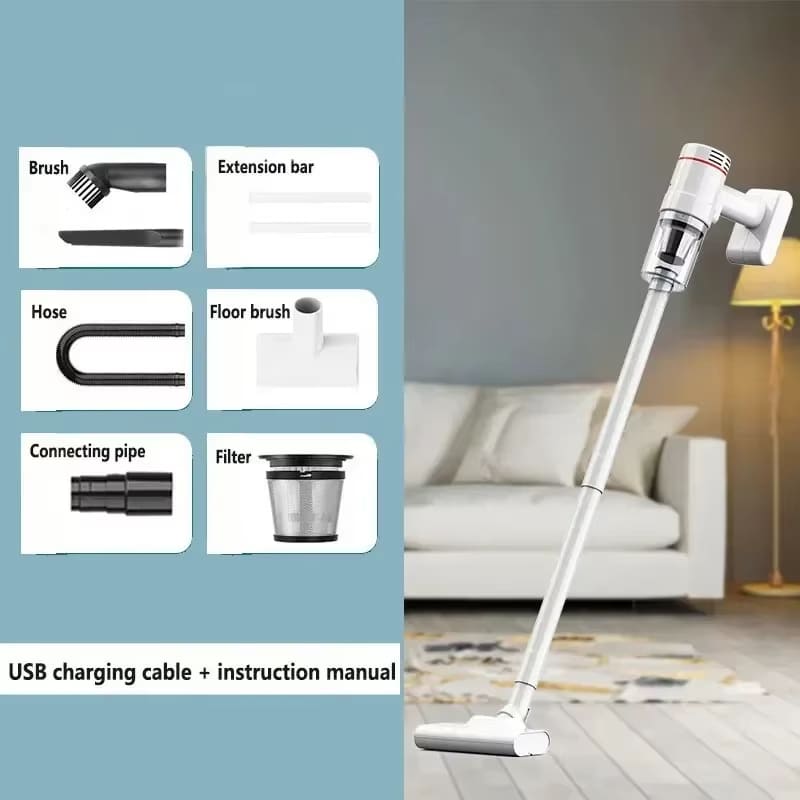Car Wireless Handheld Vacuum Cleaner Car with Strong Suction Power Wireless High Power Portable Cleaning Robot Household Vacuum Cleaner