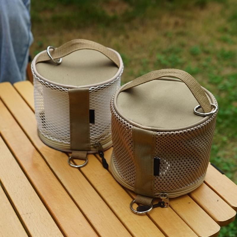 Tissue Dispenser  Outdoor Camping Tissue Case Portable Roll Paper Storage Bag For Camping Hiking Picnics And Home Use