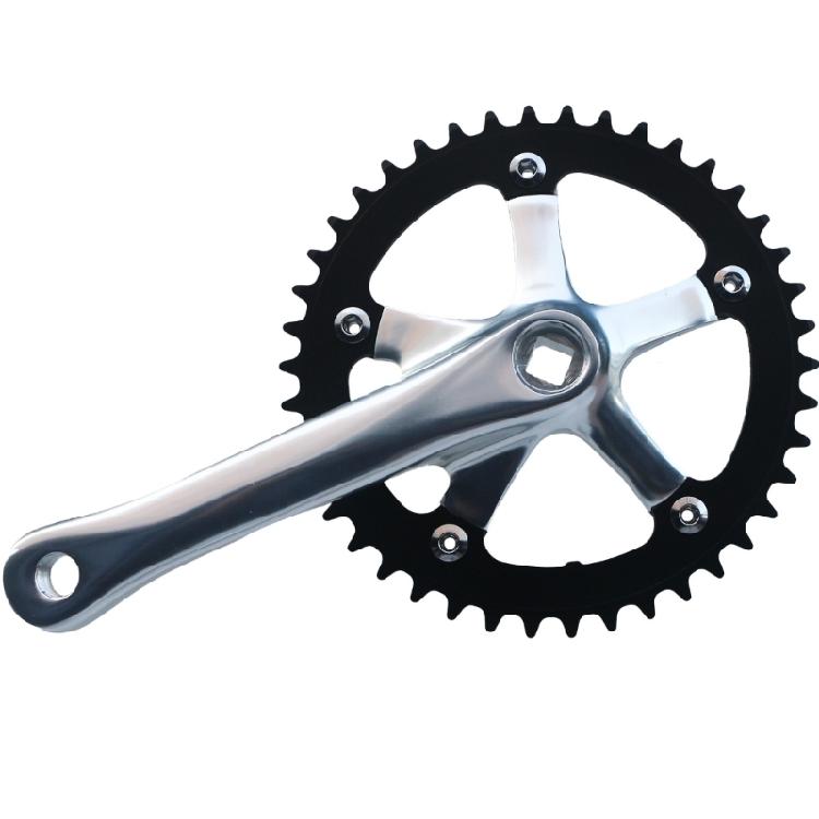 Aluminum Alloys Cranks Suit Durability Bike Crankset Bottom Brackets Cranks for Mountain Biking Event