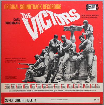 LP Record SOL KAPLAN - The Victors - Original Soundtrack R CP516 Colpix Records 1963 US Soundtracks & Musicals Used