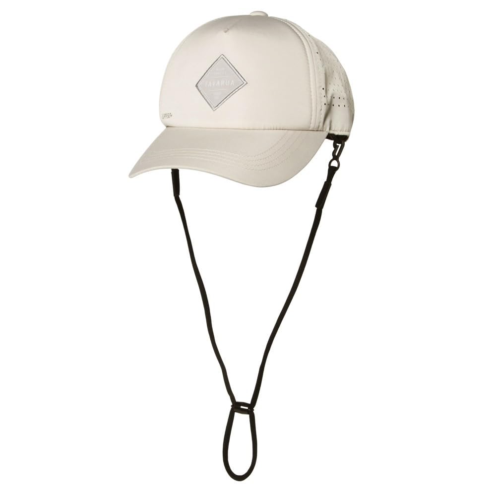 Tabarua Laser Mesh Laser Cut Mesh UV Unisex Surf TM1018 Numeric Coral Cap, Cap, Cap, (JP, Size, 59.0 Cm, 61.0 Cm, White)
