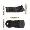 Auto Leather Cleaning Brush Set Genuine Horsehair Detailing Brush Car Detail Clean Tools for Car Leather Fabrics Carpets Etc