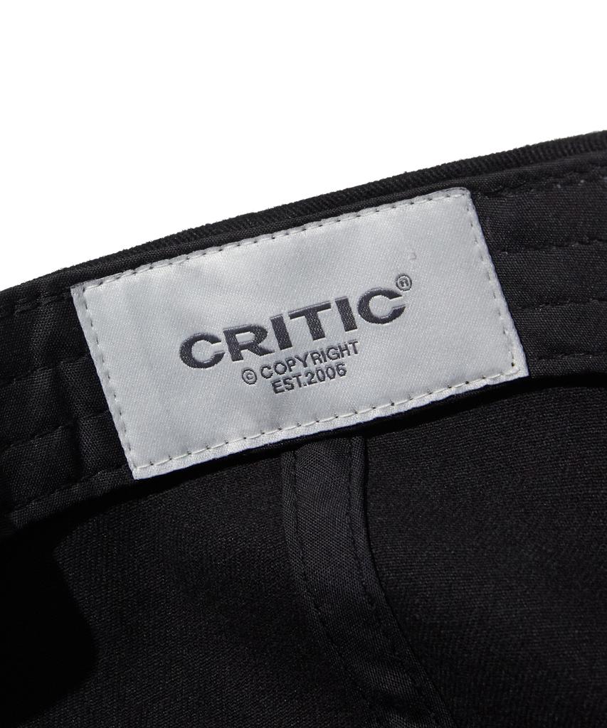 CRITIC You Need Some Peace Logo Cap Black