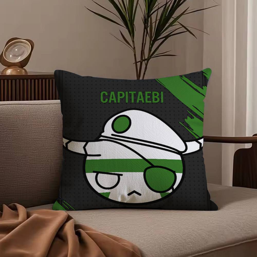 Game D-DOKKAEBIS Pillow Case Anti-dustmite Pillowcase Invisible zipper silky short plush Sofa cushion cover 30X30cm