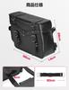 KEMIMOTO Side Bags and Right 30L Large Capacity Motorcycle Saddlebags with Finish for Small Item Easy Black (Left Set) Water-Repellent Storage,